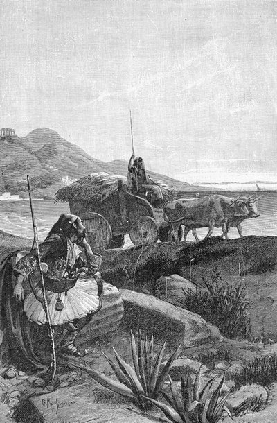 Canaris, 19th Century by Georges Marie Rochegrosse